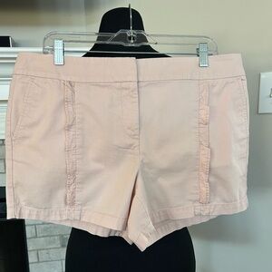 Ann Taylor Loft Light Pink Cotton Shorts
